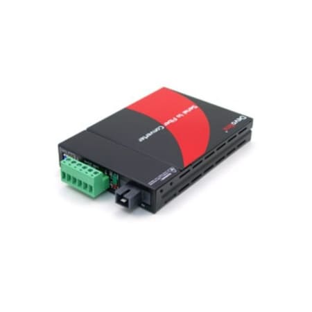 Antaira RS-232/422/485 To Fiber Converter, WDM-B 20KM, TX1550nm - RX1310nm, SC Connector STF-300C-WB20